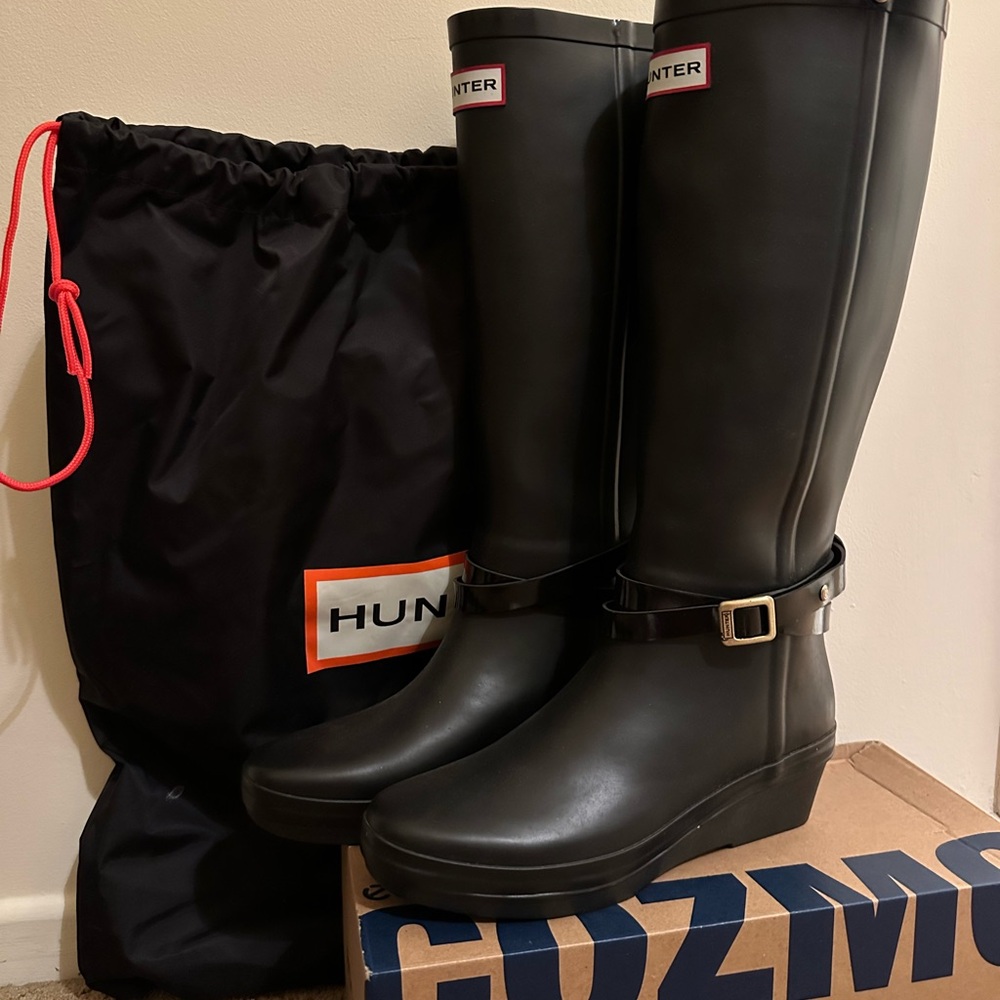 Hunter rain boots